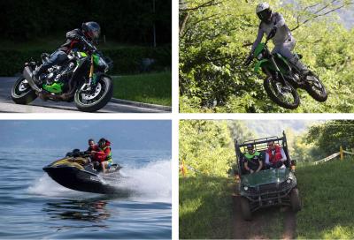 Video - Moto stradali, enduro, 4x4, jet ski: qual è la Kawasaki più divertente?