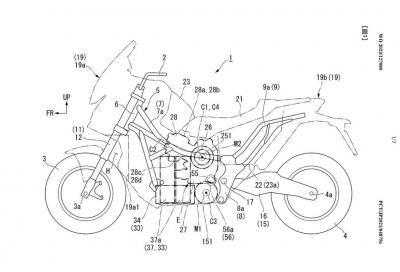 Honda sta sviluppando una moto ibrida innovativa