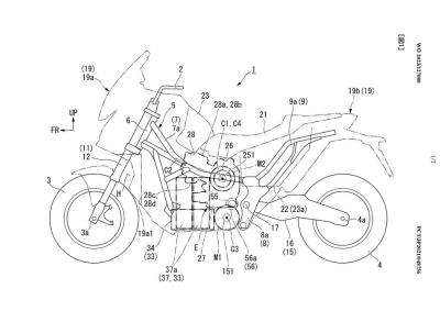 Honda sta sviluppando una moto ibrida innovativa