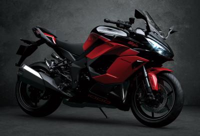 Le Kawasaki Ninja 1000 SX e 650 si tingono di rosso per i 40 anni
