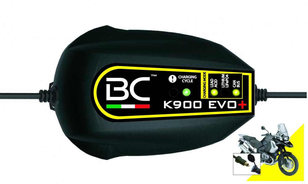 BC Battery Controller presenta K900 Evo+, il mantenitore di carica