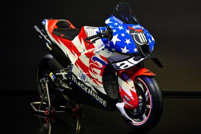 MotoGP: nel 2024 il team Trackhouse con un'Aprilia a stelle e strisce