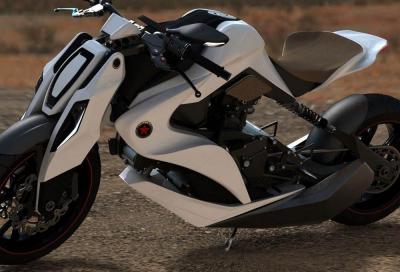 Concept: dal designer Igor Chak una moto con doppio airbag e forcella a deformazione controllata