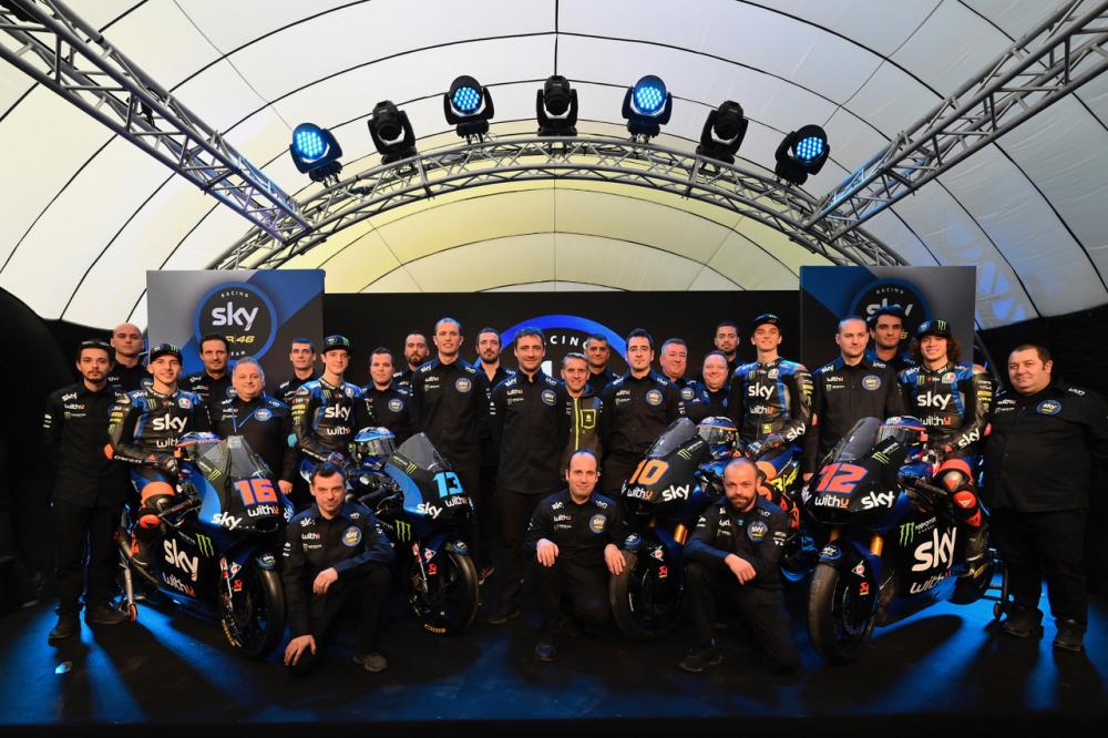 Lo Sky Racing Team VR46 è pronto per il 2020 - Motociclismo